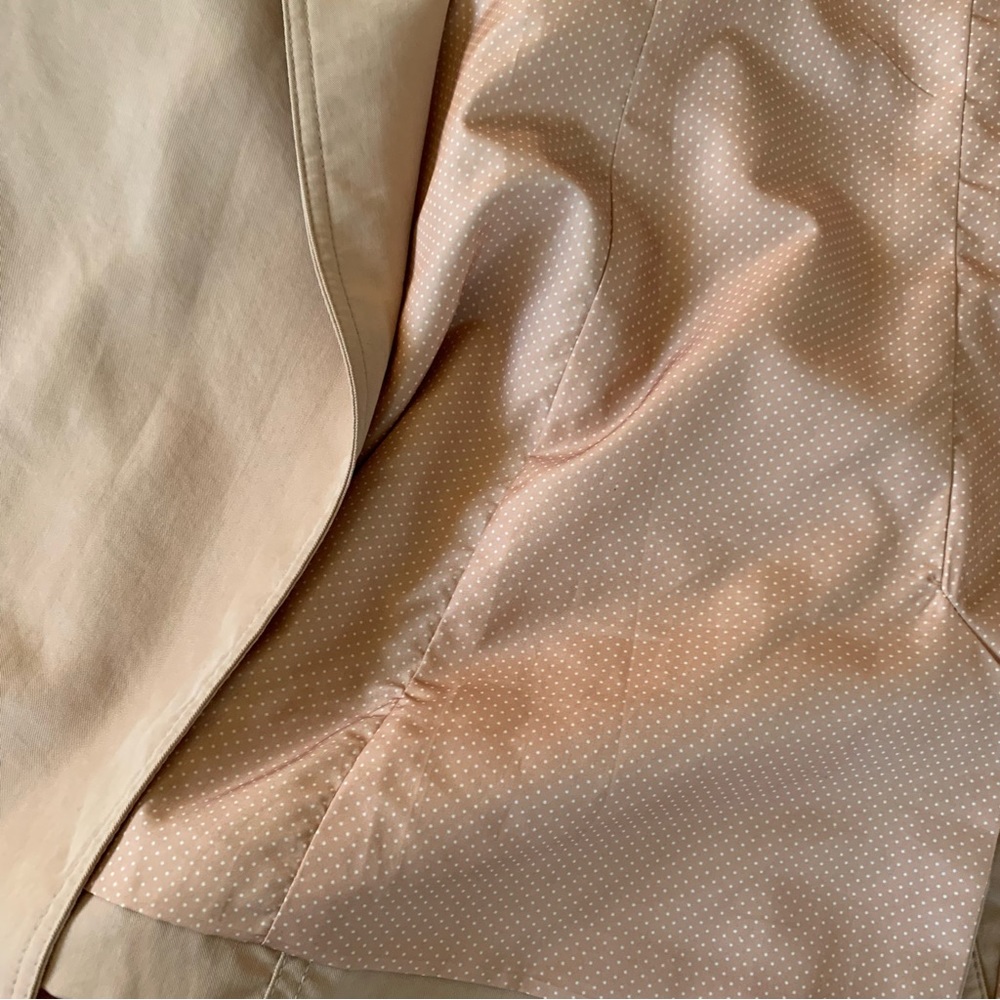 FOREVER 21 Peach Trench Coat XS - Picture 11 of 11